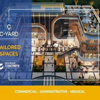 مول سي يارد التجمع الخامس كونكريت – C yard Mall New Cairo